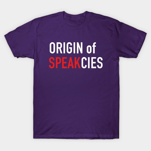 Origin of Speakcies Classic Logo T-Shirt by Speakcies